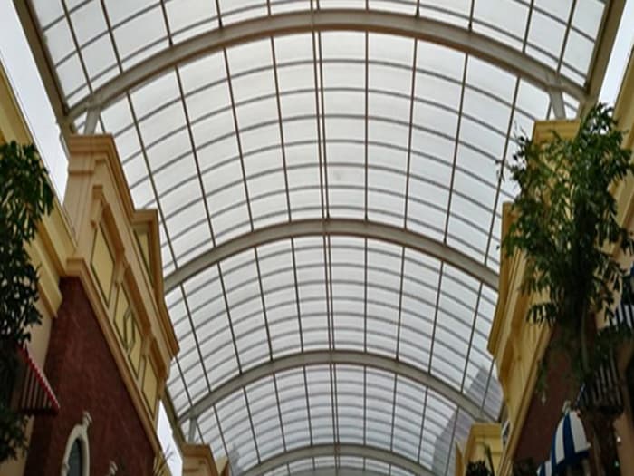 大理屋面网架顶棚吊装方案