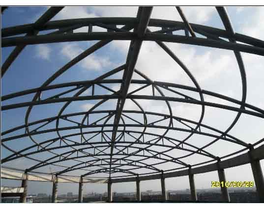 大理中煤朔州宾馆管桁架工程